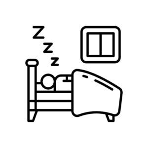 27277066 slaap goed icoon in illustratie vector